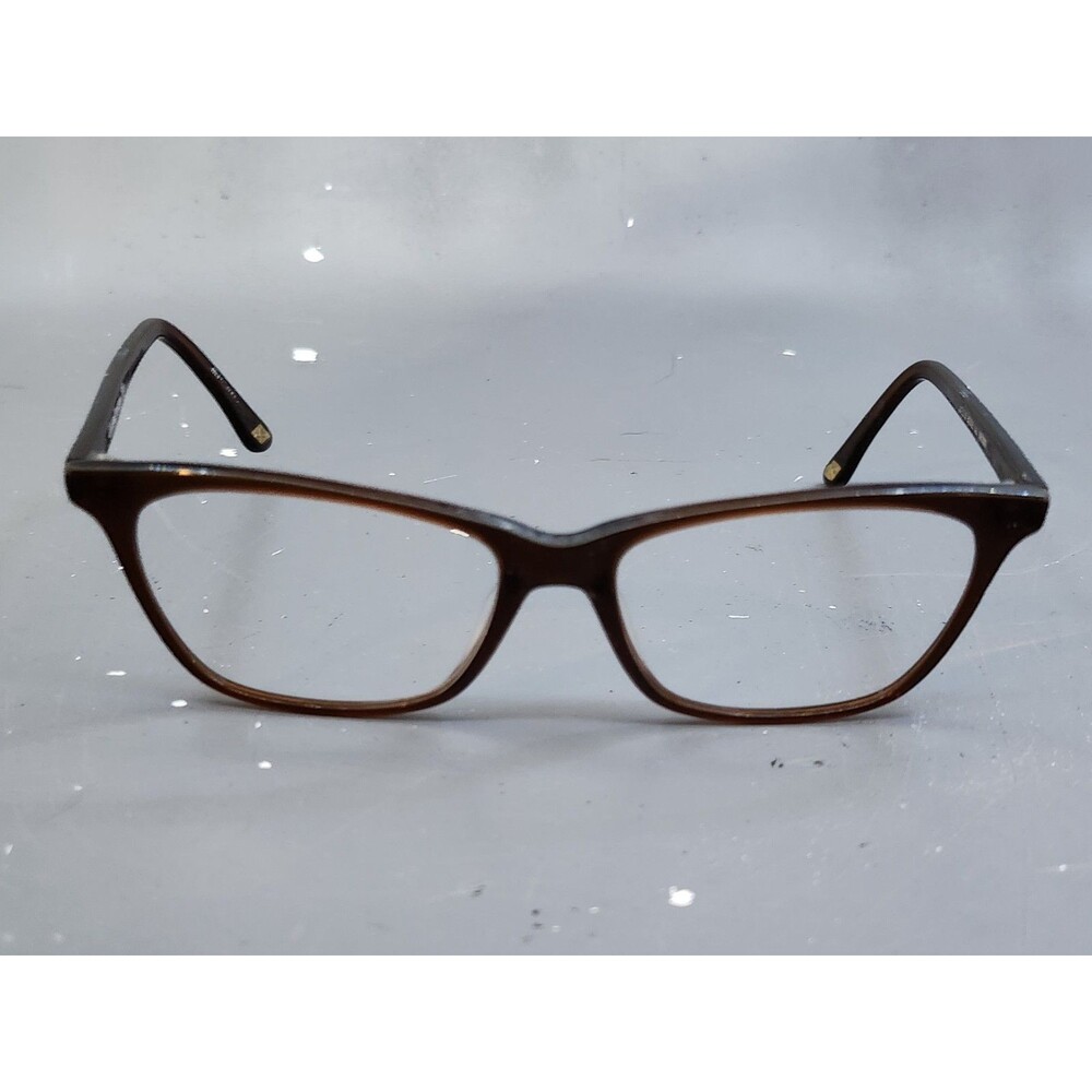 James & Parker J&P2018 Eyeglasses Frame 52-15-140 Brown Cat Eye Full Rim